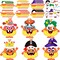 48 Pcs-Halloween Craft Kits for Kids,DIY Handicraft Make Your Own Stickers